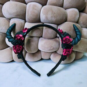 TASHA AUGUST  Crimson Devil's Horns